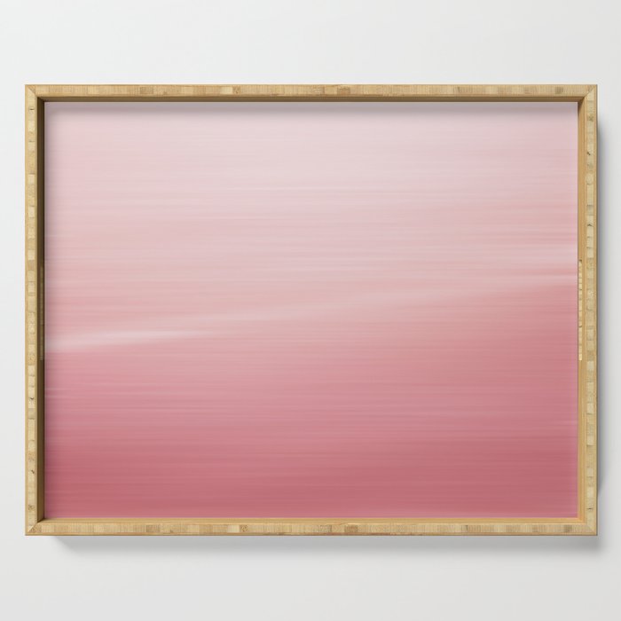 Pink Ombré Serving Tray