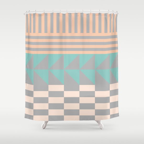 Opostos Shower Curtain