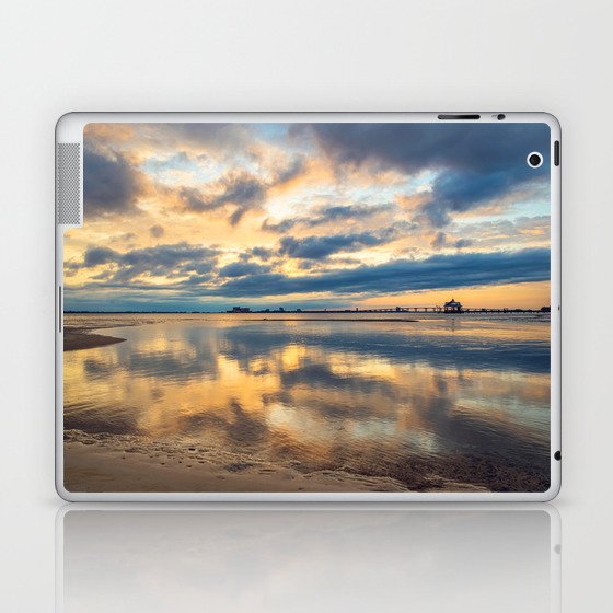 Mirrored Art Sunset Laptop & iPad Skin
