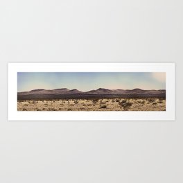 Marfa, Texas Landscape Art Print