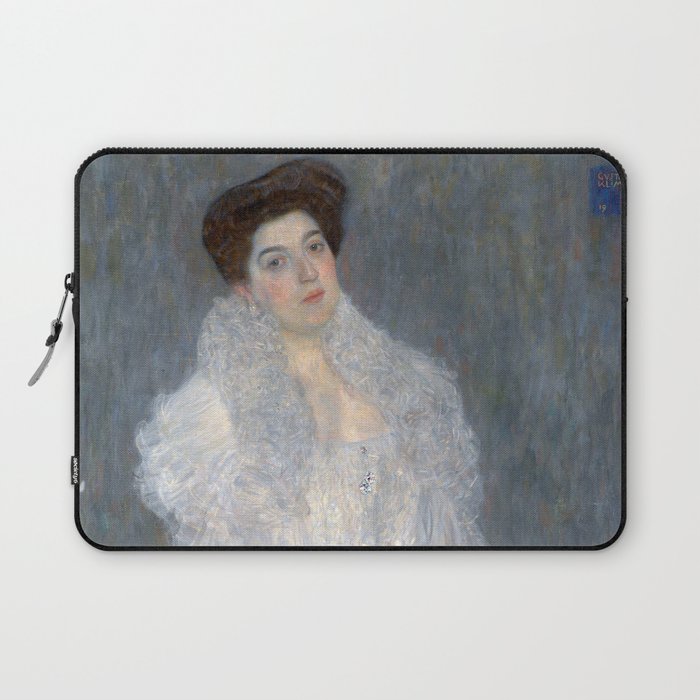 Gustav Klimt - Portrait of Hermine Gallia Laptop Sleeve
