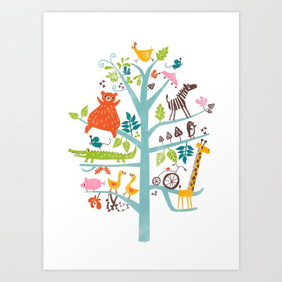 tree Art Print