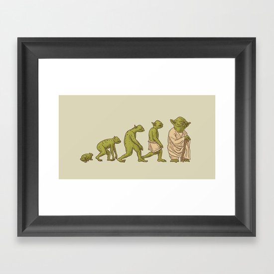 Yodalution Framed Art Print