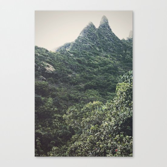 Hawaii Mountain Canvas Print