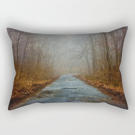 Mysterious Forest Rectangular Pillow