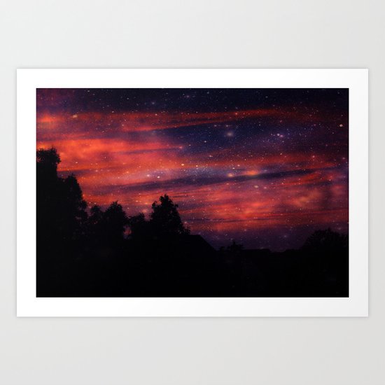 Red Mist Art Print