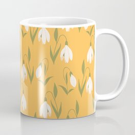 Snowdrop Yellow Coffee Mug