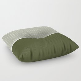 Linen Sage & Olive Floor Pillow