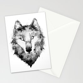 Night Wolf Stationery Cards