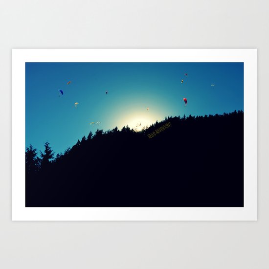 Hello Adventure Art Print