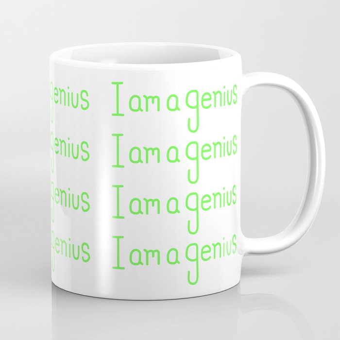 i am a  genius Coffee Mug