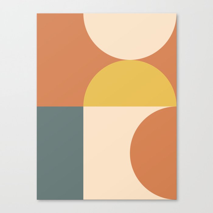 Abstract Geometric 04 Canvas Print