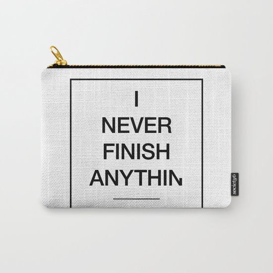 Never Carry-All Pouch