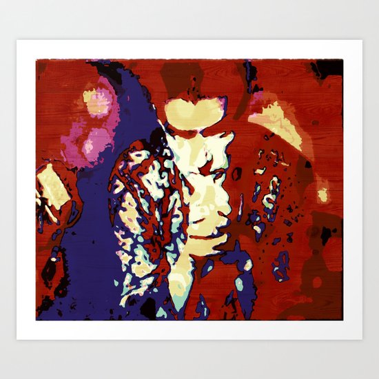His Gaze Art Print