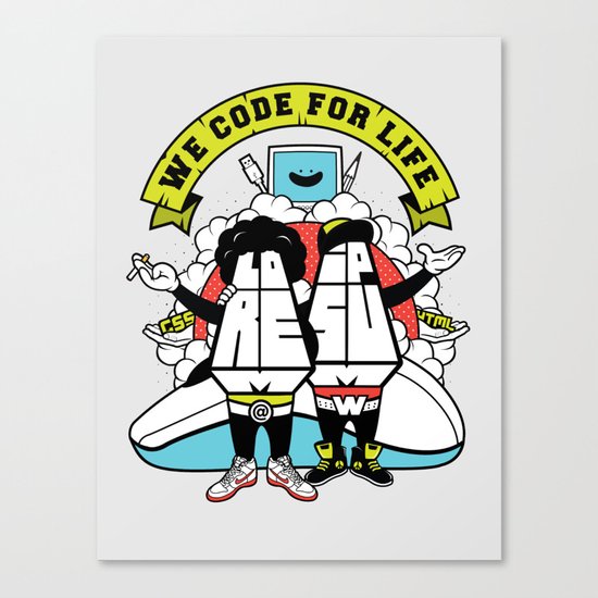 Lorem & Ipsum Canvas Print