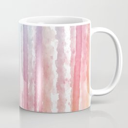 Colorful Watercolor Rainbow Pattern Coffee Mug