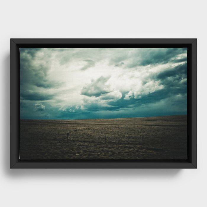 Montana Sky Framed Canvas