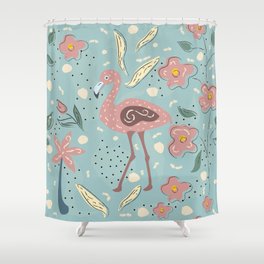 Flamingo Shower Curtain