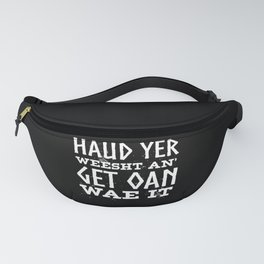 Scottish Heritage, Scottish Language Fanny Pack