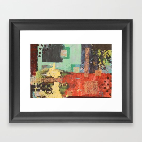 "comic relief" Framed Art Print