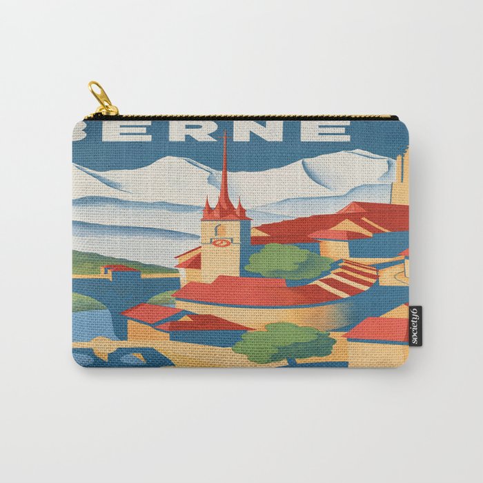 Vintage poster - Berne Carry-All Pouch