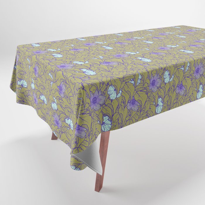 Flowers Peace Tablecloth