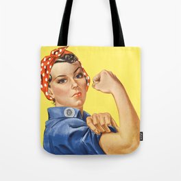 We Can Do It - Rosie the Riveter Poster Tote Bag