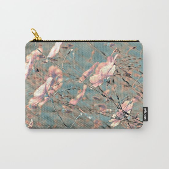 Flax(silver). Carry-All Pouch