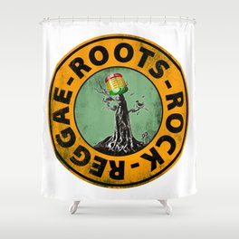 Roots - Rock - Reggae. Shower Curtain