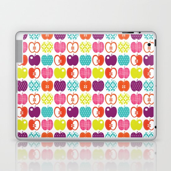Textured Apples Laptop & iPad Skin