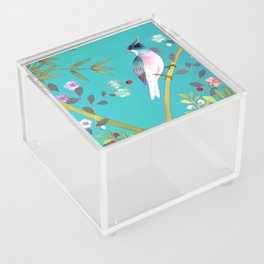 chinois 1731: turquoise Acrylic Box