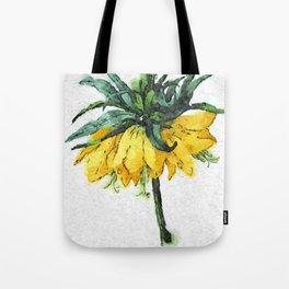 Yellow Imperial Frittilary Tote Bag
