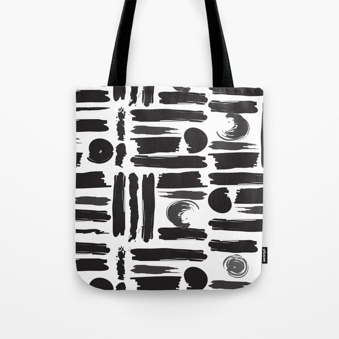 ABSTRACT BRUSHES Tote Bag