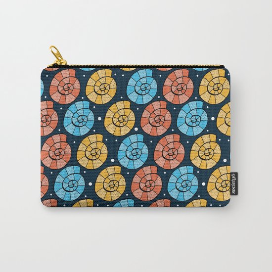 Colour Shells Pattern Carry-All Pouch