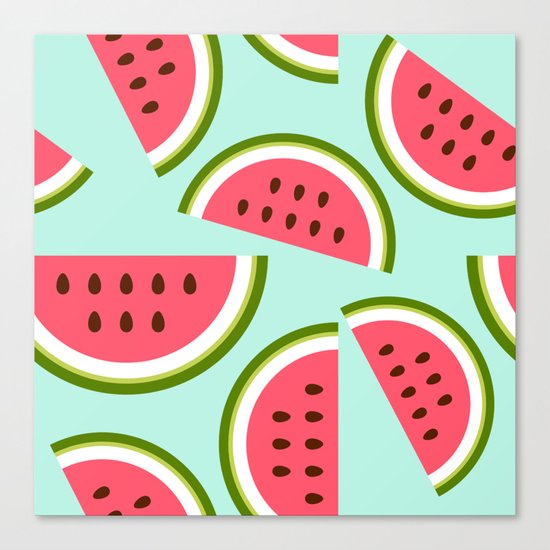 Watermelon Canvas Print