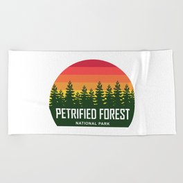 Petrified Forest National Park Beach Towel