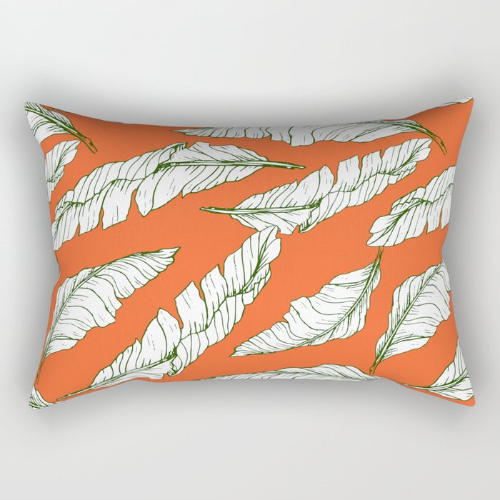 Leaf illustration Rectangular Pillow