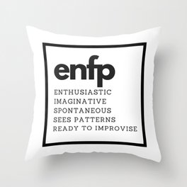 ENFP Throw Pillow