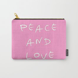 Peace and love 3 Carry-All Pouch