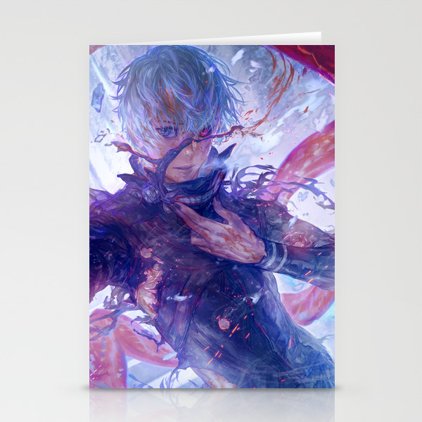 Tokyo Ghoul Kaneki Ken Stationery Cards By Muddymelly Society6 Tokyo Ghoul Kaneki Ken Stationery Cards By Muddymelly Society6
