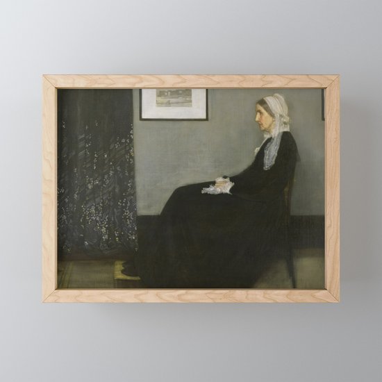 Get Wallpaper Whistler S Mother Framed Mini Art Print By Palazzoartgallery Desktop Wallpaper Free