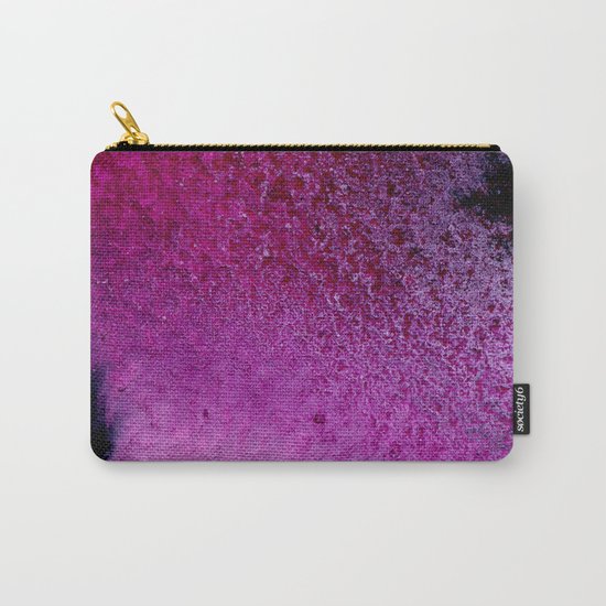 Purple Pink Carry-All Pouch