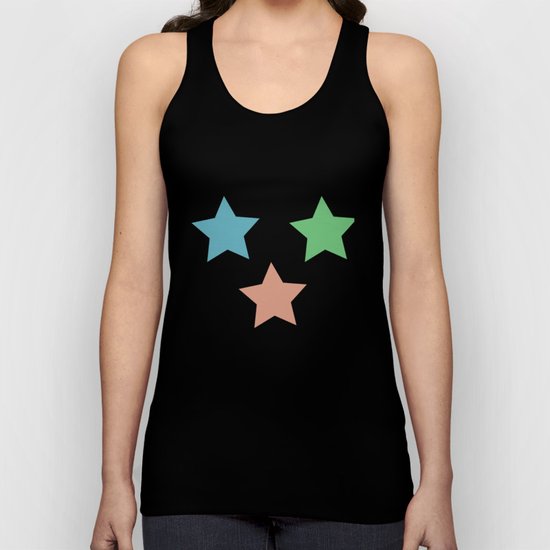 Colorful Stars Unisex Tank Top