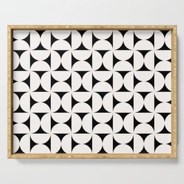 Patterned Geometric Shapes XX Serving Tray