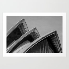 Sydney Opera House Sails Art Print