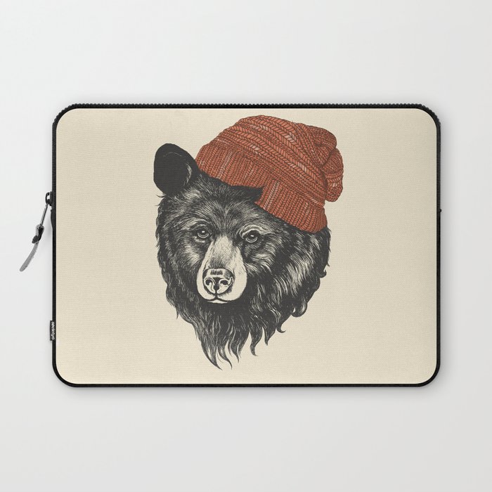 the bear Laptop Sleeve