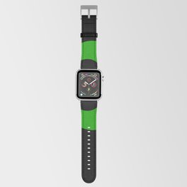 letter P (Green & Black) Apple Watch Band