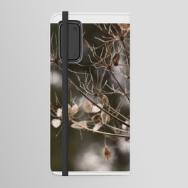 Winter Hogweed Skeleton in Scotland Android Wallet Case