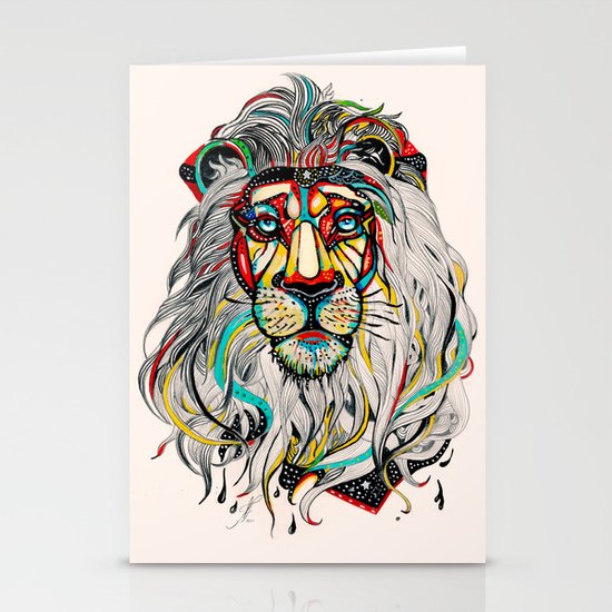 Lion Stationery Cards