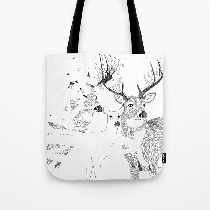 Deers Tote Bag
